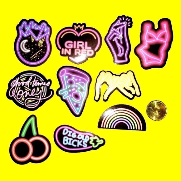 3/$20 Brand New 10x Waterproof Funny Graphic stickers - Picture 1 of 1